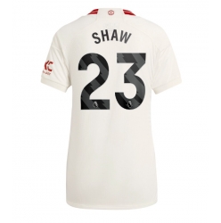 Manchester United Luke Shaw #23 Tredje Tröja 2023-24 Dam Kortärmad