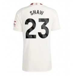 Manchester United Luke Shaw #23 Tredje Tröja 2023-24 Kortärmad