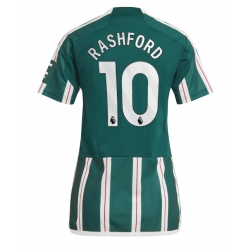 Manchester United Marcus Rashford #10 Bortatröja 2023-24 Dam Kortärmad