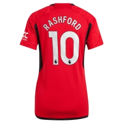 Manchester United Marcus Rashford #10 Hemmatröja 2023-24 Dam Kortärmad