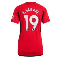 Manchester United Raphael Varane #19 Hemmatröja 2023-24 Dam Kortärmad