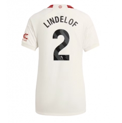 Manchester United Victor Lindelof #2 Tredje Tröja 2023-24 Dam Kortärmad