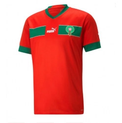 Marocko Hemmatröja VM 2022 Kortärmad