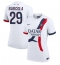 Paris Saint-Germain Bradley Barcola #29 Bortatröja 2024-25 Dam Kortärmad