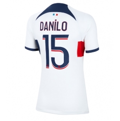 Paris Saint-Germain Danilo Pereira #15 Bortatröja 2023-24 Dam Kortärmad