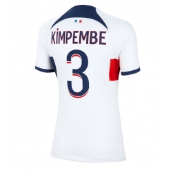 Paris Saint-Germain Presnel Kimpembe #3 Bortatröja 2023-24 Dam Kortärmad