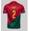 Portugal Diogo Dalot #2 Hemmatröja VM 2022 Kortärmad