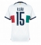Portugal Rafael Leao #15 Bortatröja VM 2022 Kortärmad