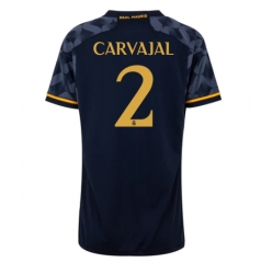 Real Madrid Daniel Carvajal #2 Bortatröja 2023-24 Dam Kortärmad