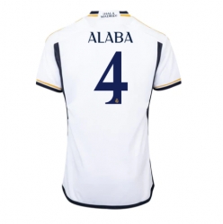 Real Madrid David Alaba #4 Hemmatröja 2023-24 Kortärmad