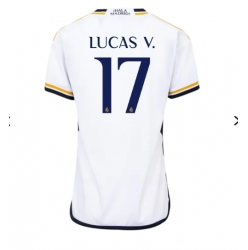 Real Madrid Lucas Vazquez #17 Hemmatröja 2023-24 Dam Kortärmad