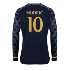 Real Madrid Luka Modric #10 Bortatröja 2023-24 Långärmad