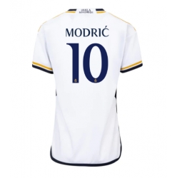 Real Madrid Luka Modric #10 Hemmatröja 2023-24 Dam Kortärmad