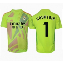 Real Madrid Thibaut Courtois #1 Målvakt Tredje Tröja 2024-25 Kortärmad