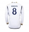 Real Madrid Toni Kroos #8 Hemmatröja 2023-24 Långärmad