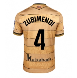 Real Sociedad Martin Zubimendi #4 Bortatröja 2024-25 Kortärmad