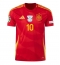 Spanien Dani Olmo #10 Hemmatröja EM 2024 Kortärmad