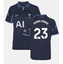 Tottenham Hotspur Pedro Porro #23 Bortatröja 2023-24 Kortärmad