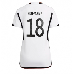 Tyskland Jonas Hofmann #18 Hemmatröja VM 2022 Dam Kortärmad
