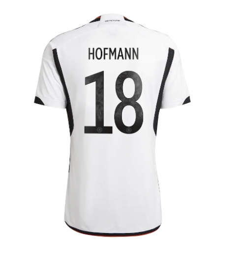 Tyskland Jonas Hofmann #18 Hemmatröja VM 2022 Kortärmad