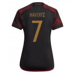 Tyskland Kai Havertz #7 Bortatröja VM 2022 Dam Kortärmad