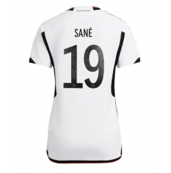 Tyskland Leroy Sane #19 Hemmatröja VM 2022 Dam Kortärmad